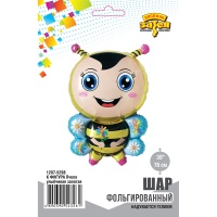 К ФИГУРА Пчела улыбчивая золотая
