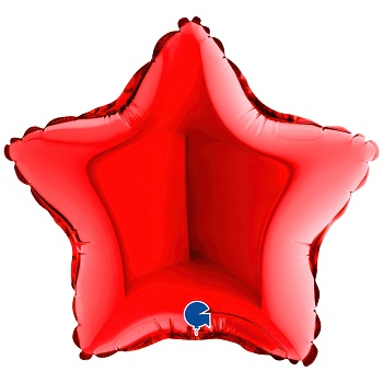 Г Б/РИС ЗВЕЗДА 9" Металлик Red