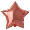 Ф Б/РИС 18" ЗВЕЗДА Металлик Rose Gold