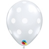 Шелк 05" Polka Dots Diam Clear/Q