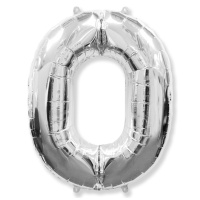 Ф ЦИФРА 0 40" Silver без УП
