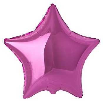 Ф Б/РИС 18" ЗВЕЗДА Металлик Pink