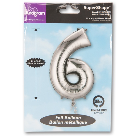 А ЦИФРА 6 Silver