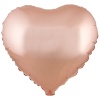 К Б/РИС СЕРДЦЕ 18" Металлик Rose Gold