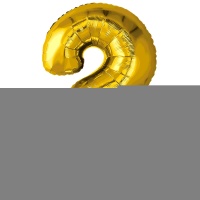 Р ЦИФРА 2 32" Металлик Gold