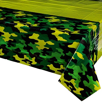 Скатерть п/э Камуфляж 130х180см/G