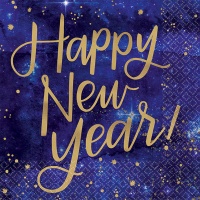 Салфетка Карнавальн Ночь HNY 25см 16шт/А