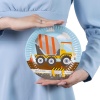 Тарелка бум Техника 17см 6шт/G