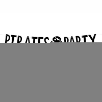 Гирлянда-буквы PIRATES PARTY 1м/PD