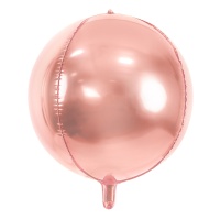 ПД 3D СФЕРА Б/РИС 16" Металлик Rose Gold