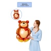 К ФИГУРА AIR Мишка с красным сердцем