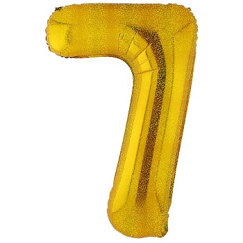 К ЦИФРА 7 40" Gold блеск