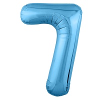 Р ЦИФРА 7 40" Металлик Cool Blue
