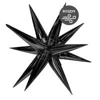 Р 3D ЗВЕЗДА 41" Составная Black