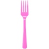 Столовые приборы пласт Bright Pink 24штA