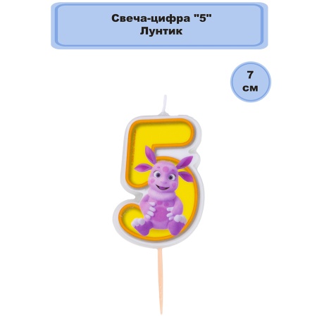 Свеча-цифра 