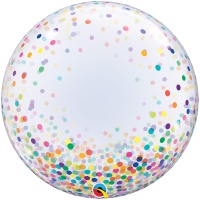 П BUBBLE DECO 24" Конфетти  разноцветное