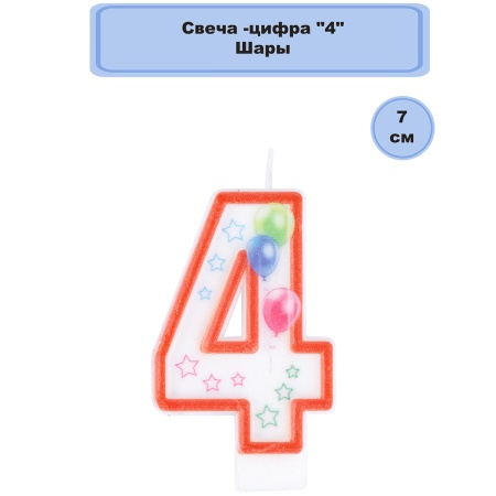Свеча-цифра 