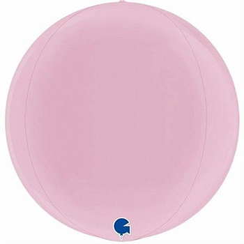 Г 3D СФЕРА Б/РИС 15" Пастель Pink