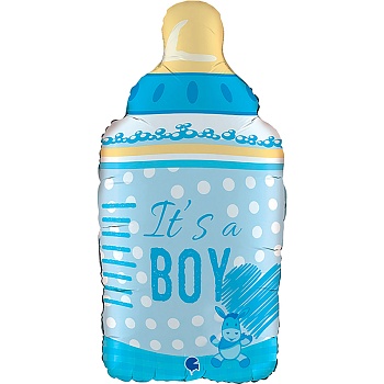 Г ФИГУРА IT'S A BOY Бутылка голубая