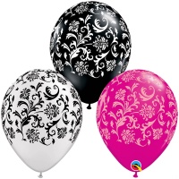Шелк 11" Дамаск WildBerry OnyxBlack/Q