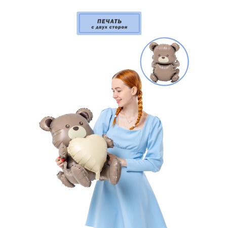 К ФИГУРА AIR Мишка с сердцем