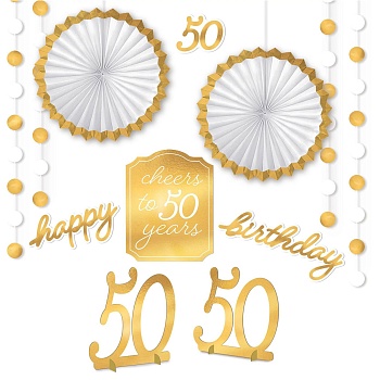 Декор-комплект HB 50 лет Золото/A