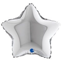 Г Б/РИС ЗВЕЗДА 9" Металлик Silver