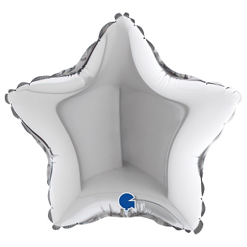 Г Б/РИС ЗВЕЗДА 9" Металлик Silver