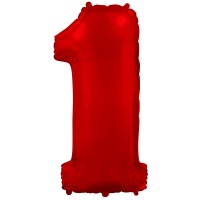 Ф ЦИФРА 1  40" Red