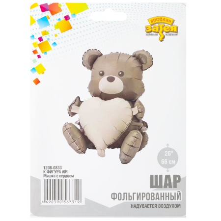 К ФИГУРА AIR Мишка с сердцем