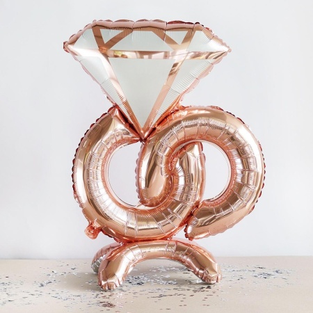 К ФИГУРА AIR Кольца бриллиант Rose Gold
