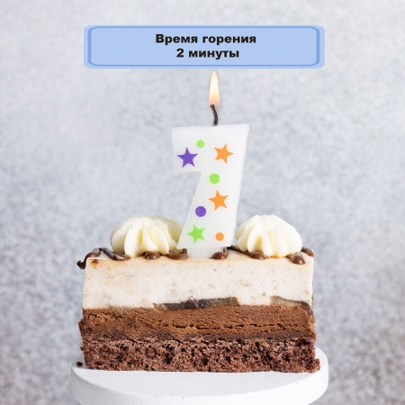 Свеча -цифра 