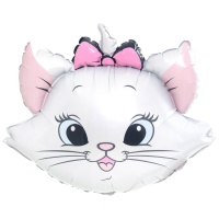 К ФИГУРА Кошечка белая с бантом