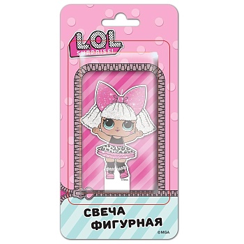 Свеча фигурная для торта куклы ЛОЛ