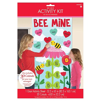 Игра с наклейк BEE MINE Валентин 31шт/А